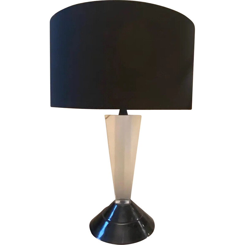 lampe de table vintage - noire