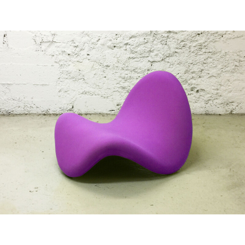 Purple Tongue "F577" armchair by Pierre PAULIN for Artifort - 1960s
