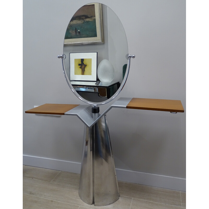 Vintage Angel mirror by Matta and Varaschin for Maletti Presence, 1980s