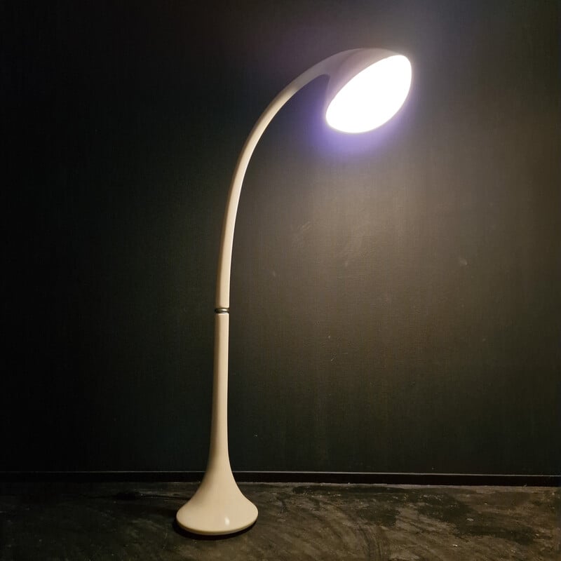 Vintage "Lampione" floor lamp by Fabio Lenci for Guzzini, Italy 1970s