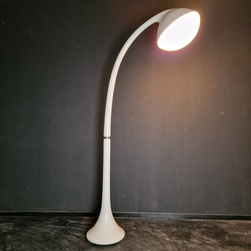 Vintage "Lampione" floor lamp by Fabio Lenci for Guzzini, Italy 1970s