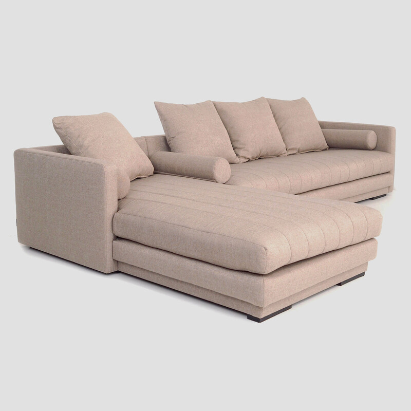 Vintage Kopenhaga beige Scandinavian corner sofa