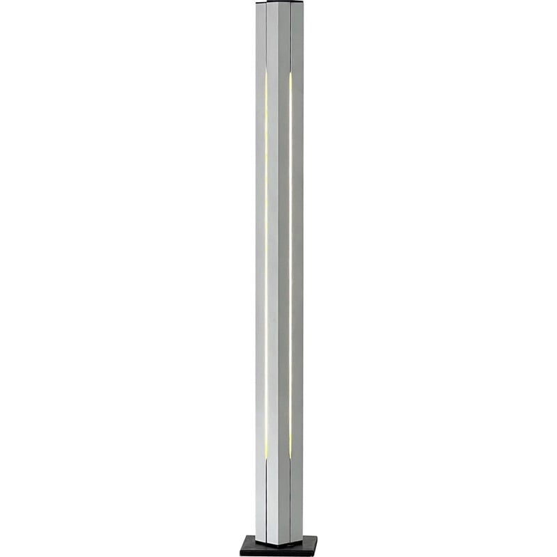 Vintage metal floor lamp "14104" by Ettore Sottsass for Arredoluce, Italy 1971