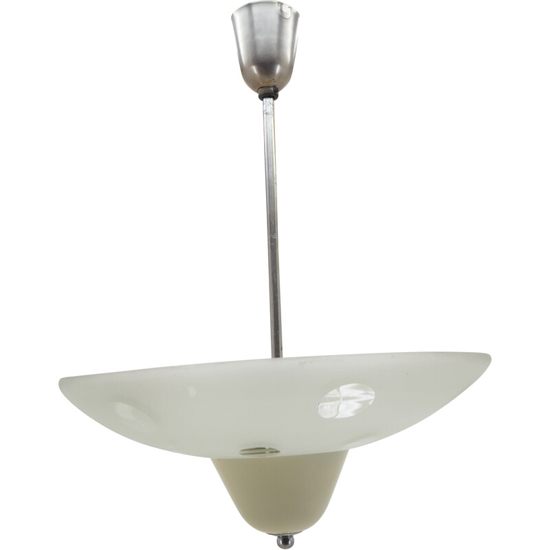 Lampadario vintage Bauhaus di Franta Anyz per Napako, 1940