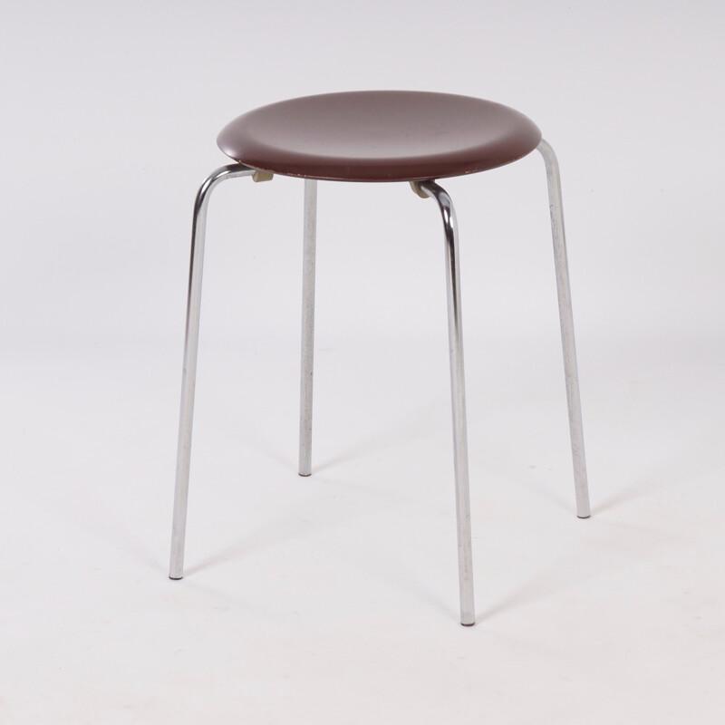 Tabouret Dot danois 3170 de Arne Jacobsen pour Fritz Hansen - 1980