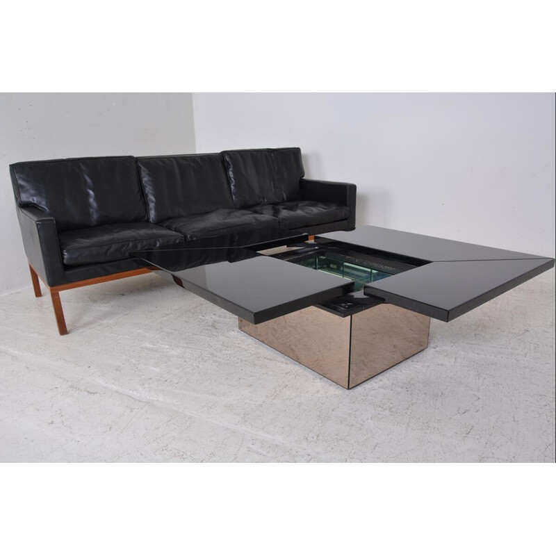 Vintage coffee table by Paul Michel, France 1970