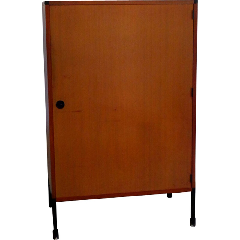 Small teck Minvielle cabinet by A.R.P - 1950s