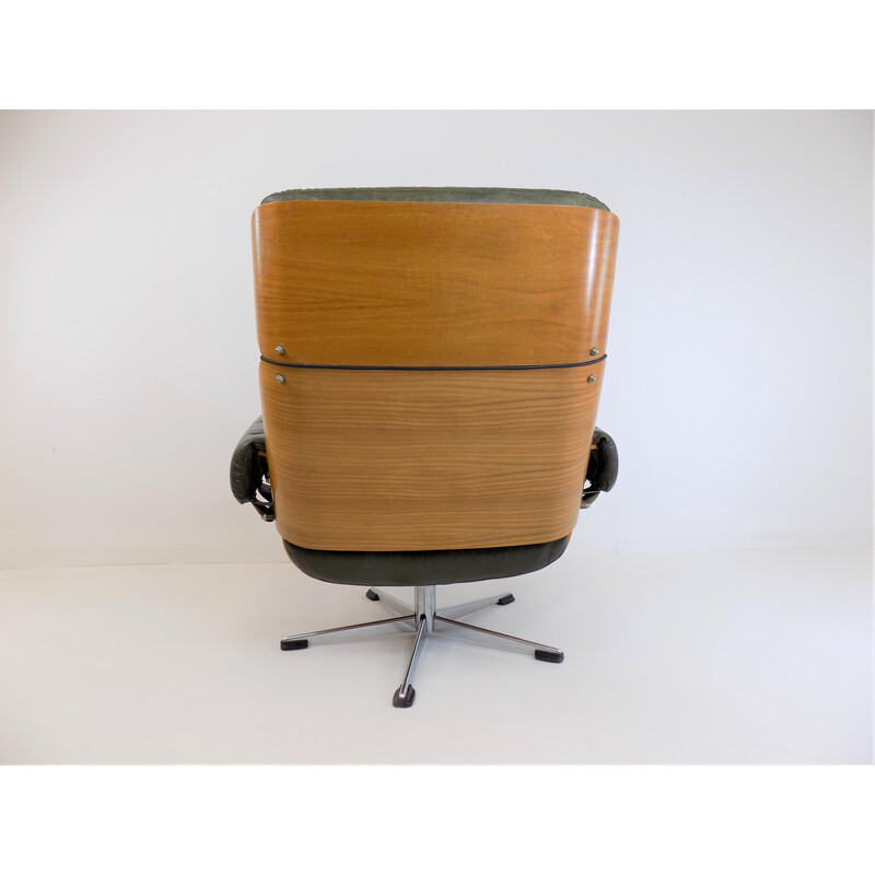Vintage-Sessel aus Leder 5612 von Martin Stoll für Giroflex, 1970