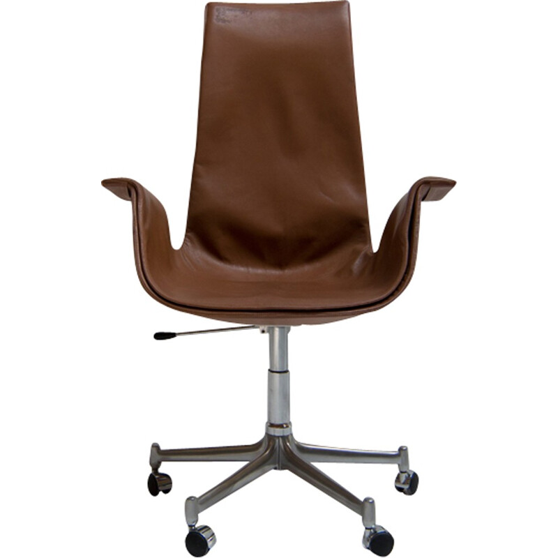 Jørgen Kastholm office chair produced by Kill international - 1960s