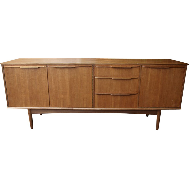 Sideboard in blond teakwood - 1960s