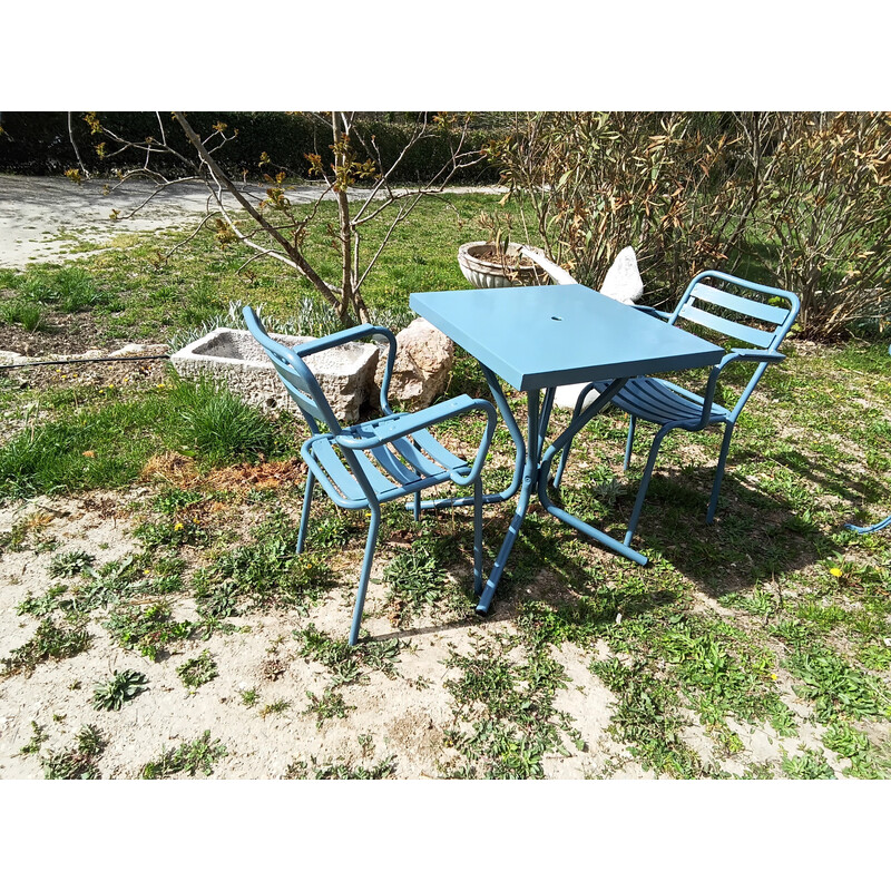 Gartenset Bistro Vintage blau