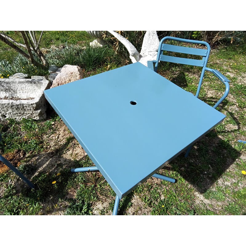 Gartenset Bistro Vintage blau