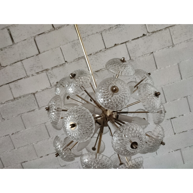 Vintage chandelier by Émil Steigena