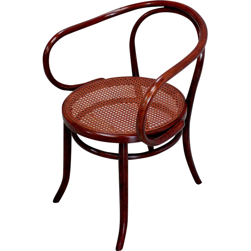 Vintage-Sessel "Le Corbusier" aus gebogenem Holz, 1920