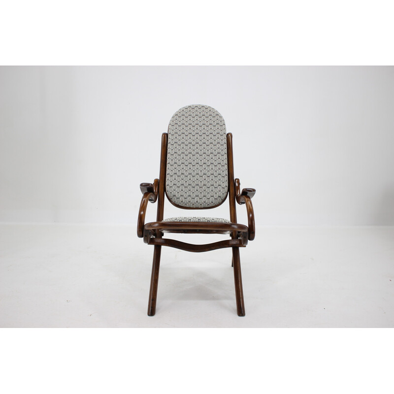 Vintage folding armchair No.1 by Gebrüder Thonet, 1867