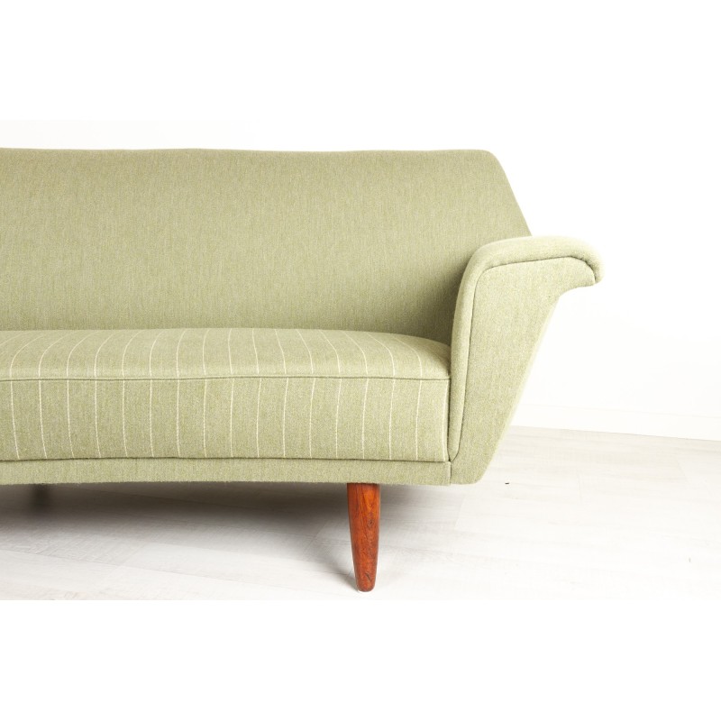 Vintage Danish curved sofa by Georg Thams for Vejen Polstermøbelfabrik, 1960s