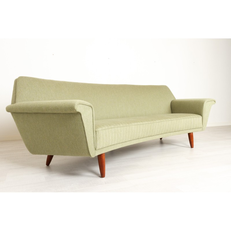 Vintage Dänisches geschwungenes Sofa von Georg Thams für Vejen Polstermøbelfabrik, 1960er Jahre