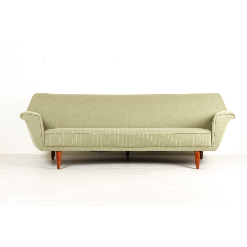 Vintage Danish curved sofa by Georg Thams for Vejen Polstermøbelfabrik, 1960s