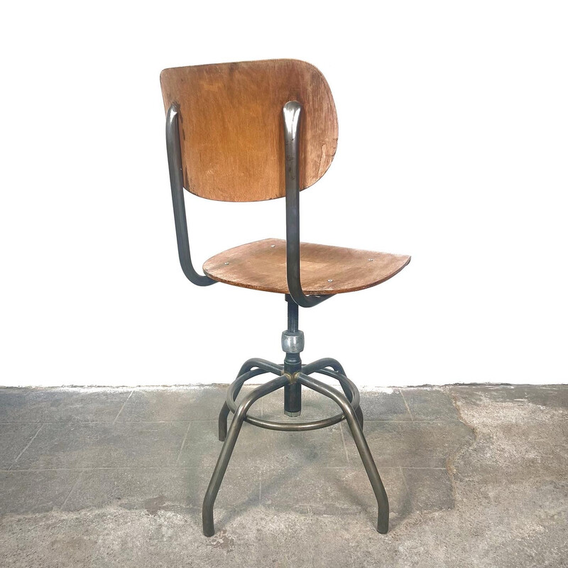 Conjunto de 4 cadeiras de vindima de W. Van Der Meeren, 1950