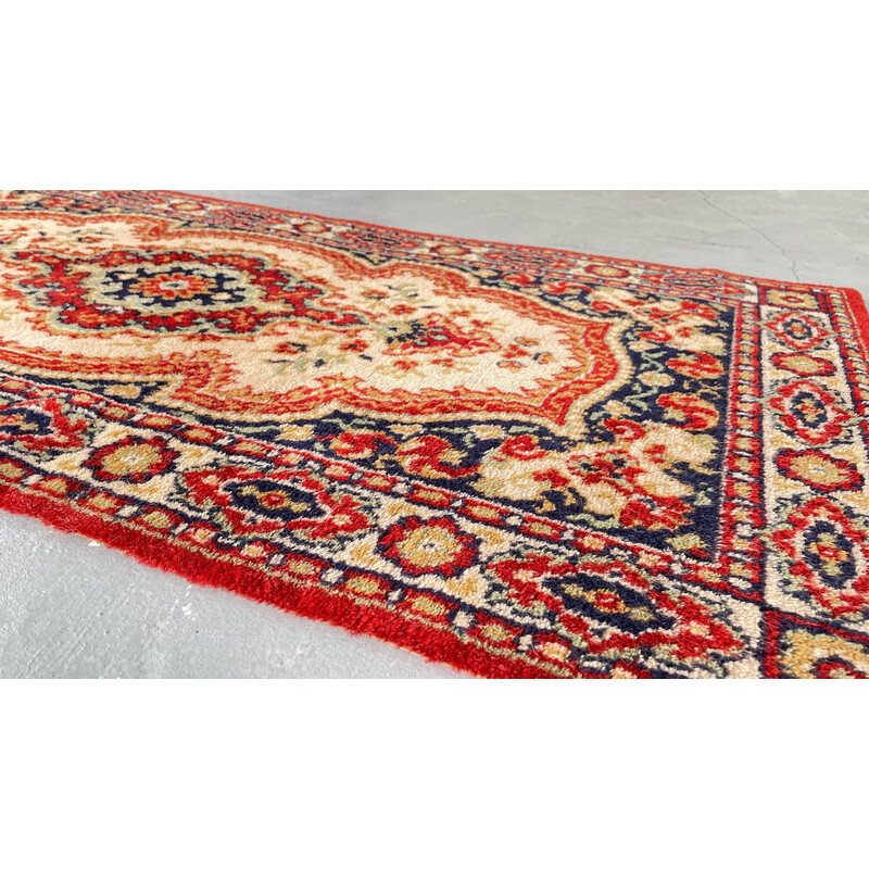 Tapis vintage "Teppich Siegel" en laine