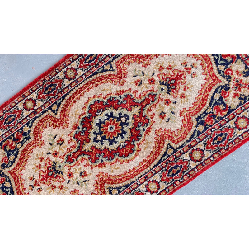 Vintage tapijt "Teppich Siegel" in wol