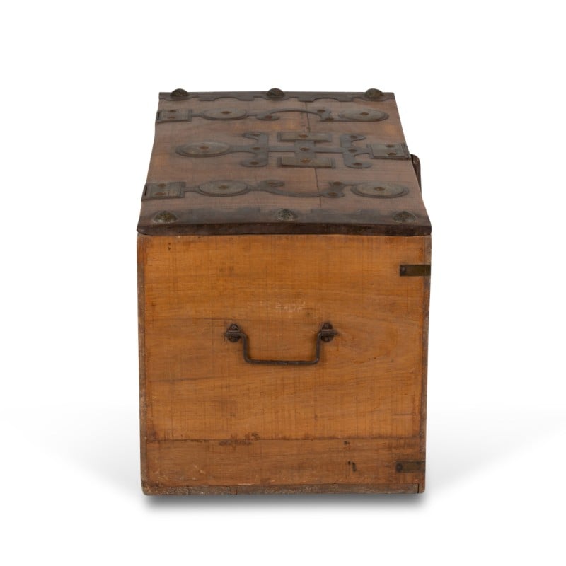 Rubriek Aanpassen botsing Vintage houten kist