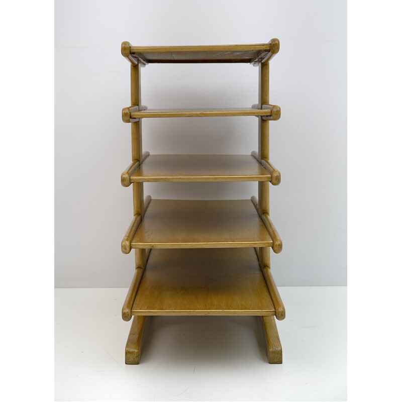 Vintage magazine rack Tree for Dunbar, 1950s