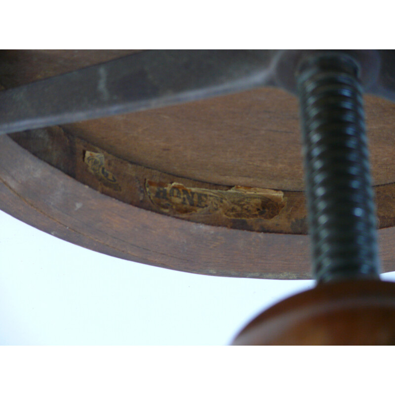 Vintage Piano stool by Gebrüder Thonet, 1930