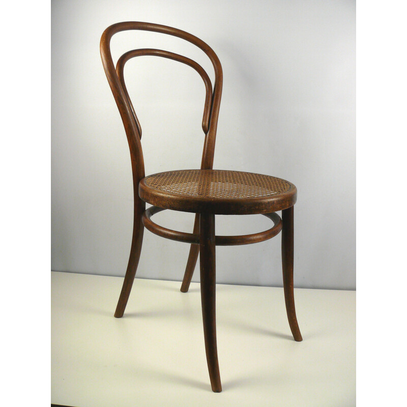 Pair of vintage bentwood chairs by Jacob and Jsosef Kohn, Austria