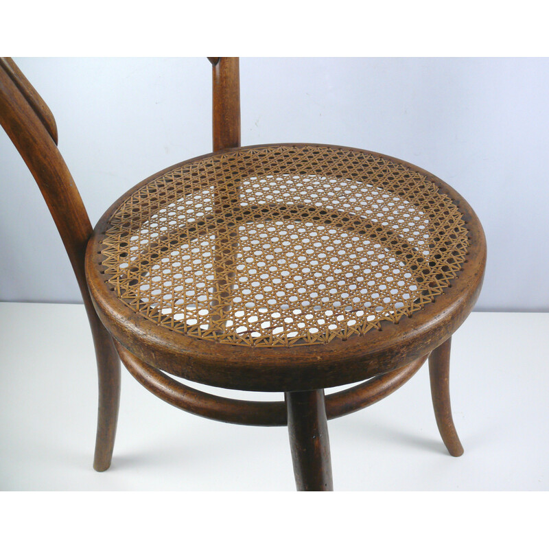 Pair of vintage bentwood chairs by Jacob and Jsosef Kohn, Austria