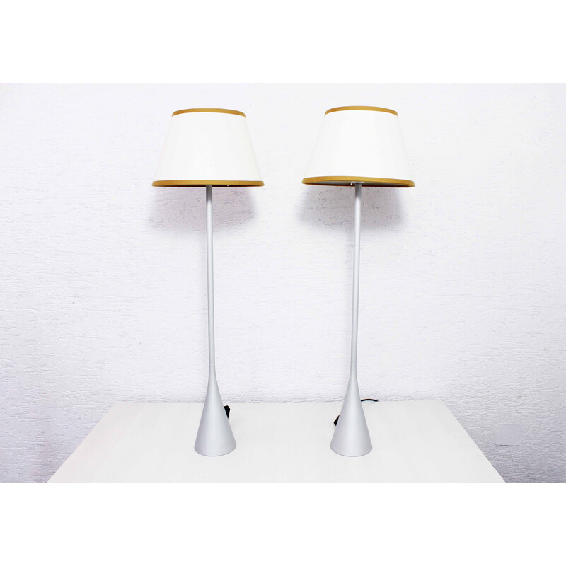 Paire de lampes vintage de Pascal Mourgue pour Ligne Roset, 1980