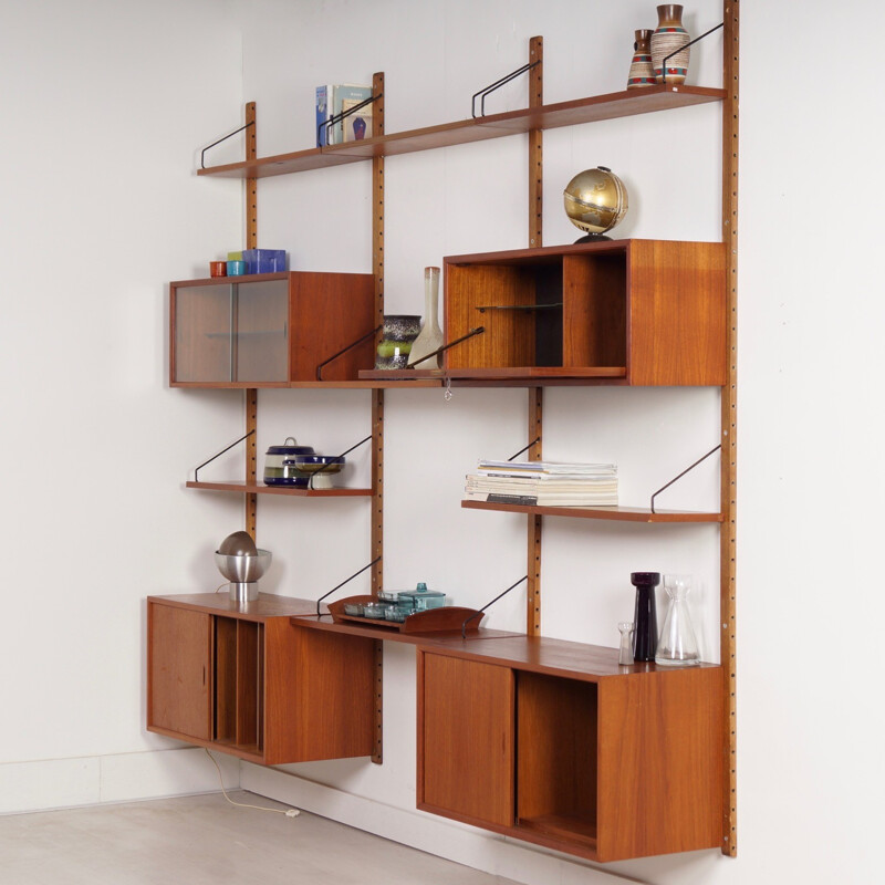 Royal Wall Unit by Poul Cadovius for Cado - 1960s