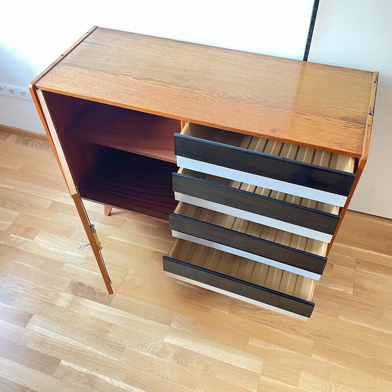 Pair of vintage chest of drawers by Jiri Jiroutek