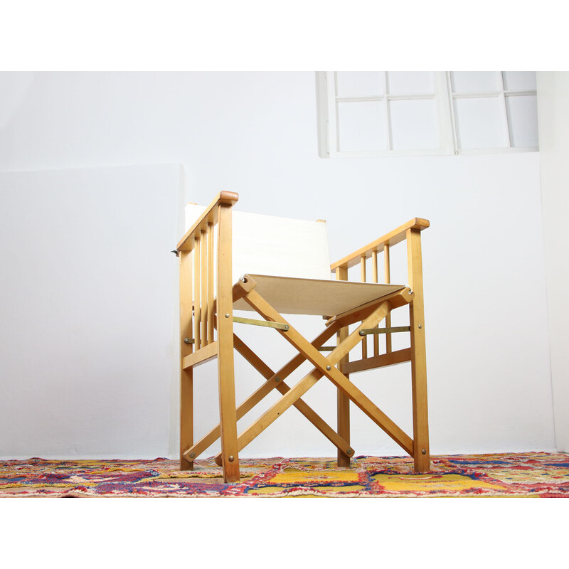 Vintage folding armchair by Calligaris, Italy