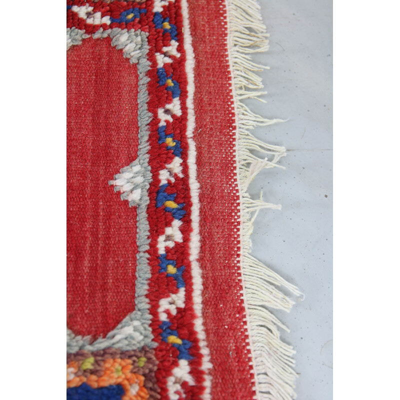 Vintage colourful turkish rug