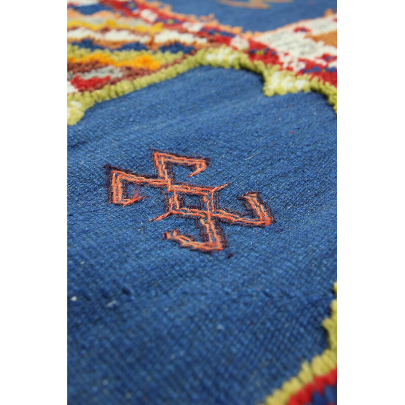 Vintage colourful turkish rug