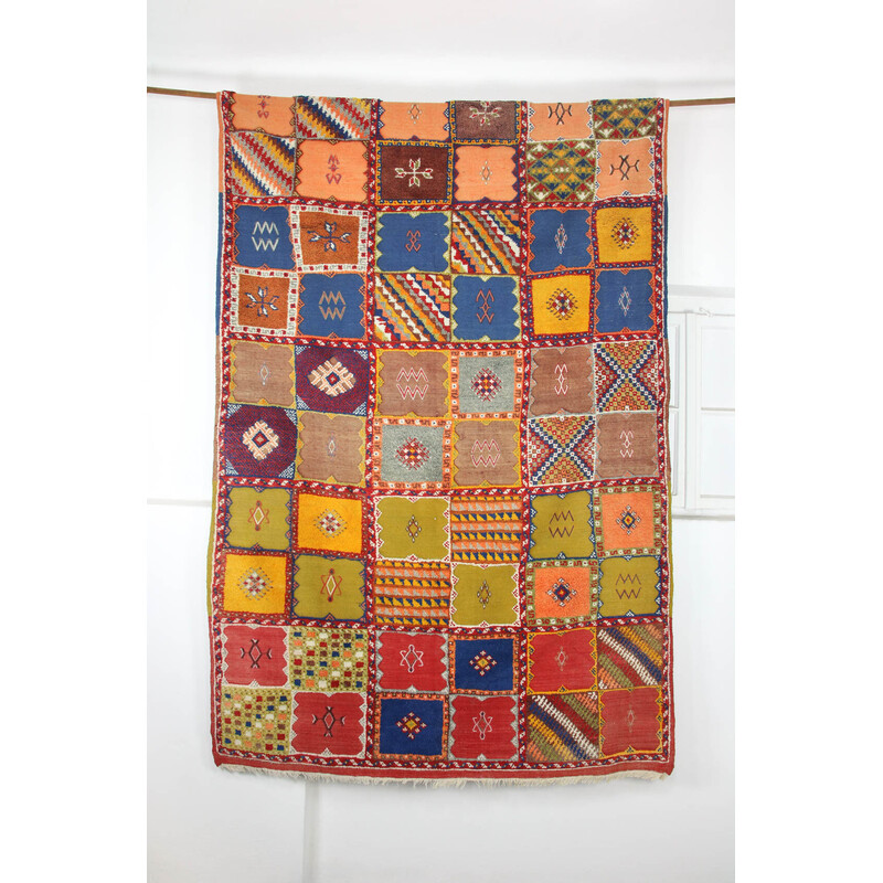 Vintage kleurrijk turks tapijt