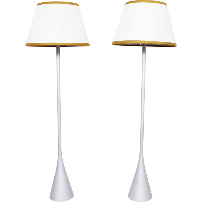 Pair of vintage lamps by Pascal Mourgue for Ligne Roset, 1980