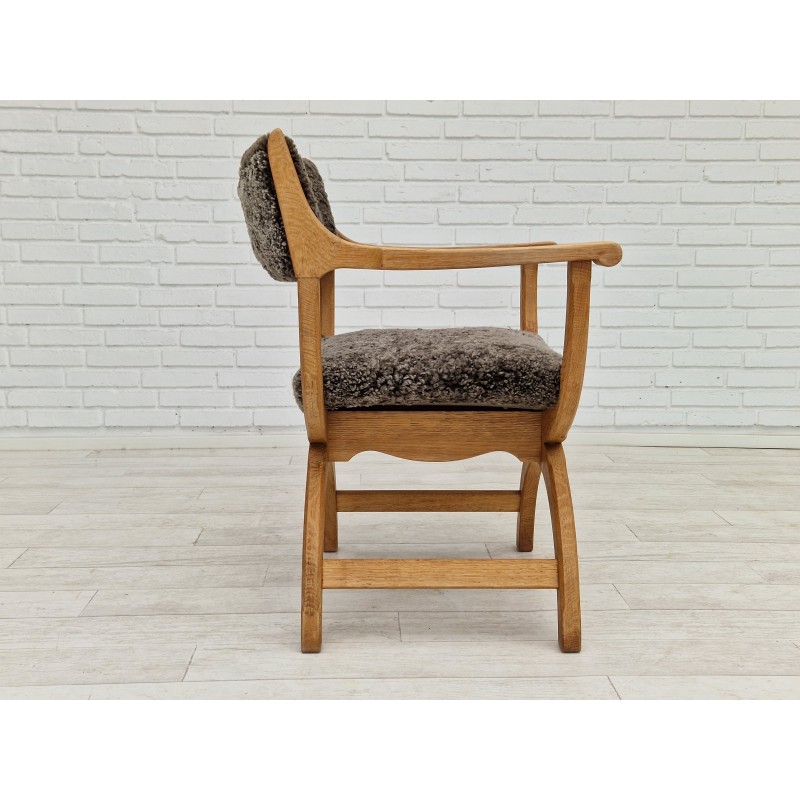 Vintage armchair model "Kurul" by Henning Kjærnulf, Denmark 1960