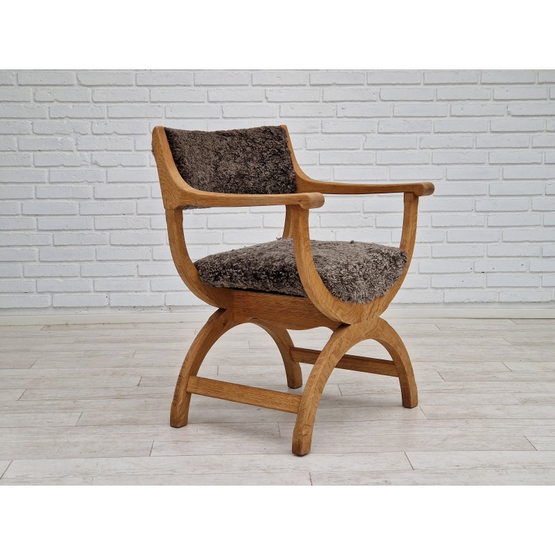 Vintage armchair model "Kurul" by Henning Kjærnulf, Denmark 1960