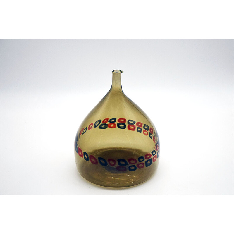 Vintage-Vase von Peter Pelzel und Alessandro Pianon für Vistosi Murano, 1960er Jahre