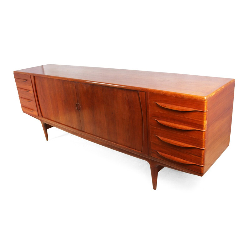 Mid Century Teak Sideboard by Johannes Andersen for Uldum Mobelfabric - 1960s