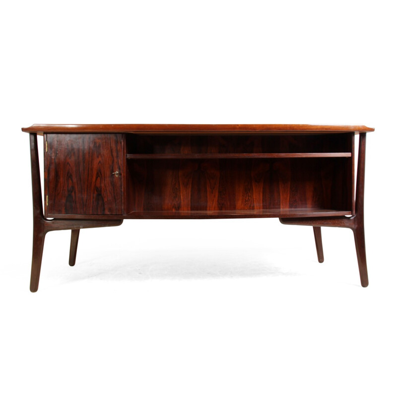 Rosewood Desk by Svend Madsen for Sigurd Hansen - 1960s