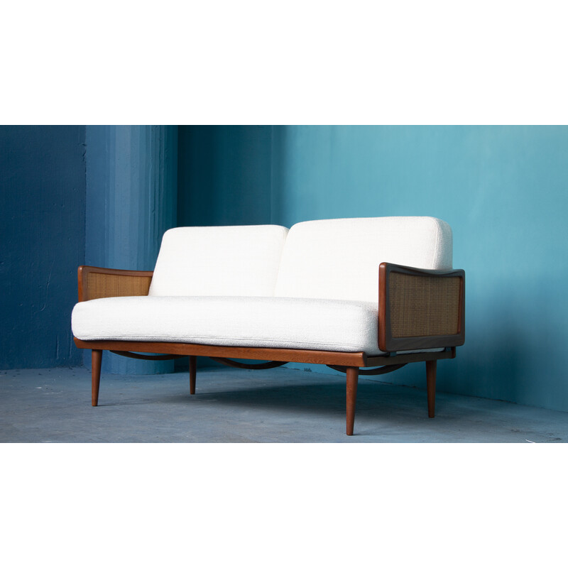 Vintage sofa Fd 451 by Peter Hvidt and Orla Mølgaard Nielsen for France and Søn