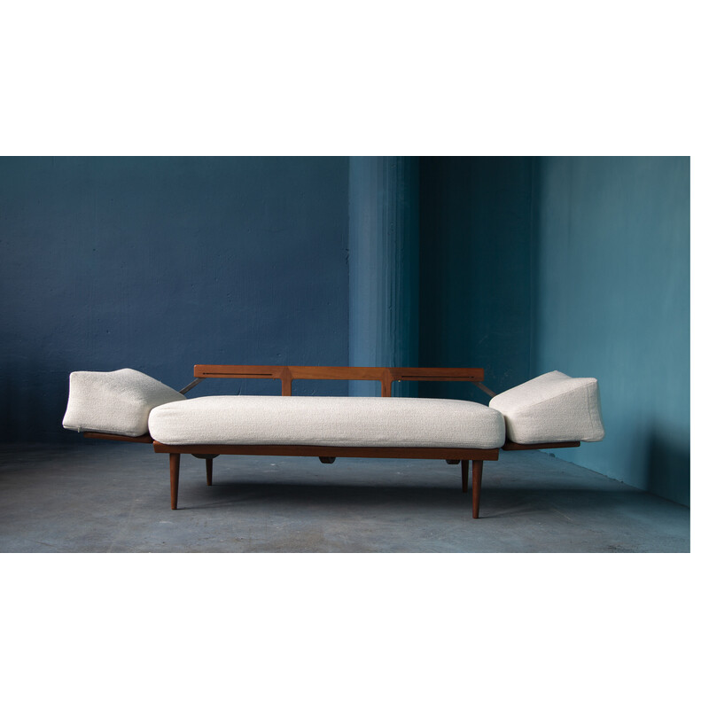 Vintage sofa Fd 451 by Peter Hvidt and Orla Mølgaard Nielsen for France and Søn