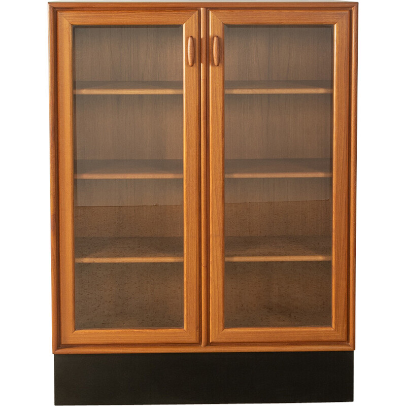 Vintage teak display cabinet by Heinrich Riestenpatt, Germany 1960s