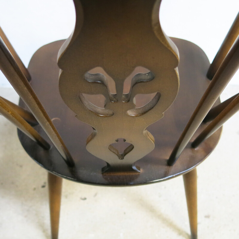 Pair of Windsor Chairs, no.371, by Lucian Ercolani for Ercol - 1970s