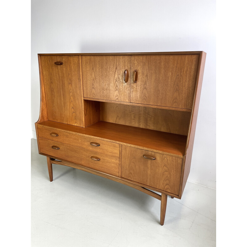 Vintage teakhouten highboard van Kofod Larsen voor G-Plan, 1960