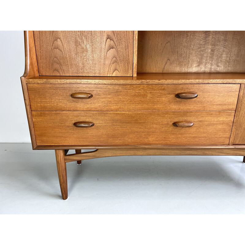 Teca Vintage highboard de Kofod Larsen para G-Plan, 1960