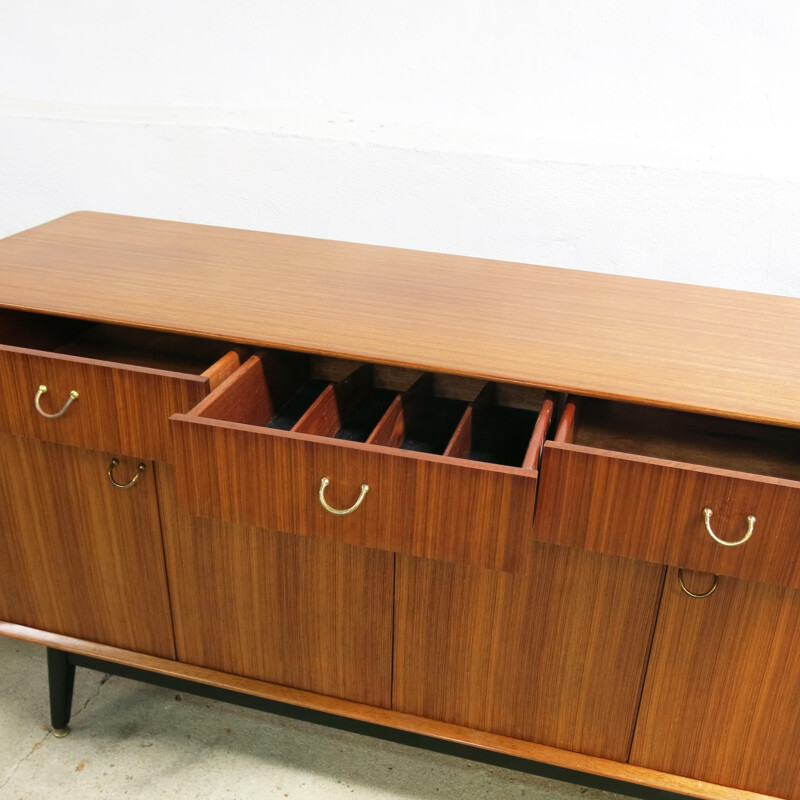 British Sideboard with ebonized legs by E-Gomme - 1950s